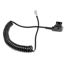 Male D-Tap to Weipu SF610 2Pin Female Plug Power Supply Cable Charging Cord