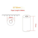 2.24x1.18in Thermal POS Receipt Paper For Barcode Office Cash Register