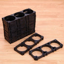 10pcs/lot 32650 3x Battery Holder Bracket Cell Safety Anti Vibration Plasti