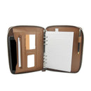 Professional Business Portfolio Briefcase Style Organizer Folder with Handl