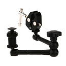 11" Inch articulating magic arm + super clamp crab plier clip for camera ME