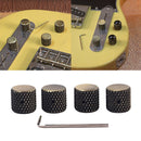 4pcs Bronze color Aluminum Rotary Electronic Control Potentiometer Knob for 6 mm
