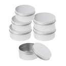 6pcs 200ml 250ml Empty Aluminium Nail Art Accessories Pot Jar Tin Container