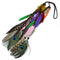 Women Girl BOHO Colorful Feather Peacock Hair head band Headband Prop