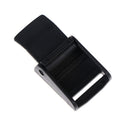 10Pcs 25mm Cam buckles plastic black toggle clip backpack straps webbing %a