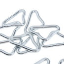 30 Pieces Triangle Rings Buckle Loop Ring for Trampoline Parts Accessories
