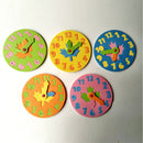 1 Piece Kids DIY Clock Learning Education Toys Jigsaw Puzzle Game for ChildrenAU