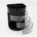 Home Office Plastic Desk Tidy Stationery Pen Organiser Holder +4 Drawer
