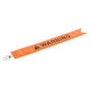 225x30mm Universal Car Rear Hanging Reflective Strap Safety Warning Ribbon