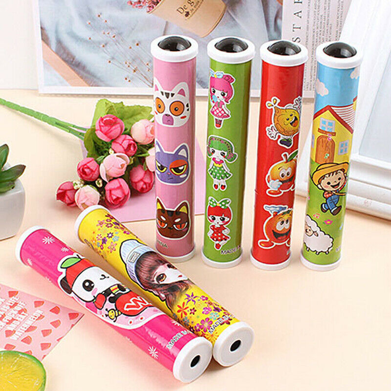 1Pc Kaleidoscope kids toys children educational science classic toys 17cm J Ew