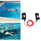 Stationary Swimmer Training Ankle Strap Swim Lap Training Belt New Red