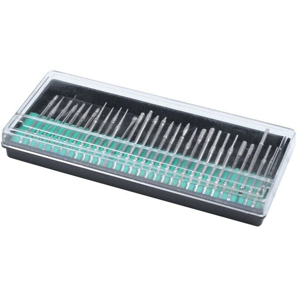 Polishing Kit 30 Poli mill 3/32 "Manicure Pedicure Nail Art U7S5