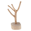 Tree Shape Wood Mug Rack Holder Tree, Coffee Cup Storage Stand Kitchen Display