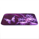 1PC New Purple Butterfly Home Bedroom Front Door Anti-Skid Mats Carpet (Pur K2K5