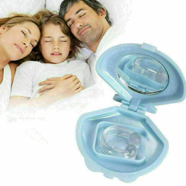 Anti Snoring Silicon Free Nose Clip Snore Stopper Device Sleeping Aid Healt T9Y0