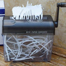 New Mini Desktop Paper Shredder Manual Paper Cutting Machine Y2L5