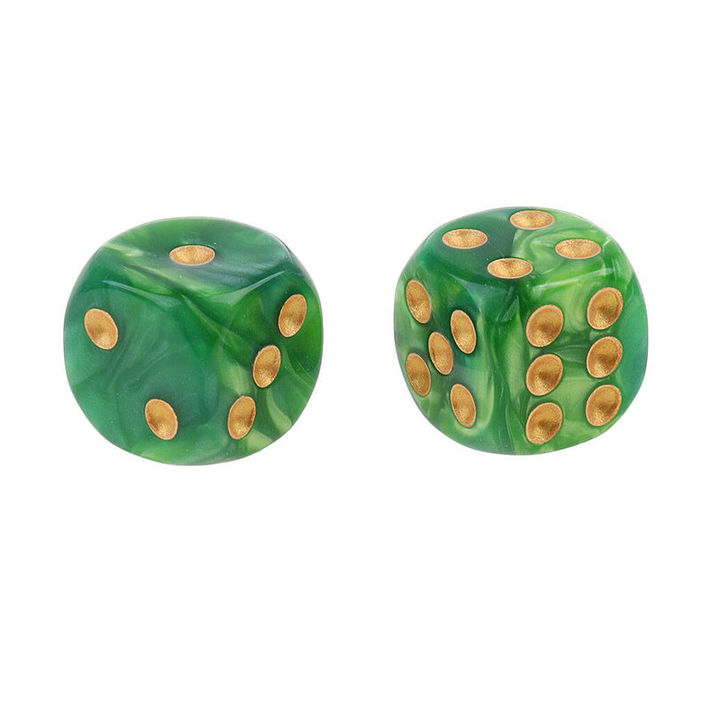Dice D6 Sets Speckled - 16mm Six Sided Die 20pcs Block Of Dice