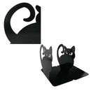 Cute Cartoon Persian Cat Metal Non Skid Bookends Bookend Art Book Holder De