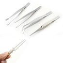 4Pcs Precision Tweezers DIY Electronics Tools Forceps Tweezers Repair Tool Gw