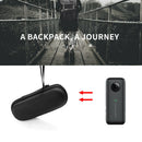 For Insta360 ONE X Shockproof Double Inner Net Protection Bag With Hand Rope