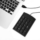2 in 1 2.4ghz Black Wireless USB Numeric Keypad Numpad Key Pad Number 19 K KJT