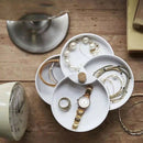 1X(Display Portable Multilayer Multifunctional Solid Organizer Wooden Jewel
