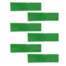 6 Pieces Universal Durable Archery Arrow Wraps Stickers 230 x 65mm green