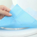 3pcs Nature View Bath Mat Set Anti Slip U Shape Floor Rugs Toilet Cover (C)