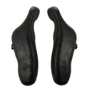 Pair of Handlebar Grips Plastic Horn for Bike Bicycle Cycling MTB Black E2U1
