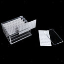 Clear Acrylic False Eyelash Organizer Case, 5 Layers (1 Box) Durable Eyelash