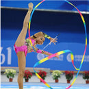 4m Kids Dance Ribbon Gyms Rhythmic Art Gymnastic Ballets Streamers Twirling.Rods