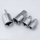4pc 1/4" 3/8" 1/2" Drive Socket Ratchet Adapter Converter Reducer Tools Set OH