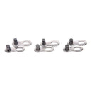 2Pcs Portable Bicycle Chain Master Link Joint Connector 10 Speed Quick Clip CAES
