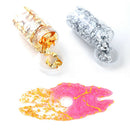 6 Foil Leaf Flakes for Art Phone Case Decor