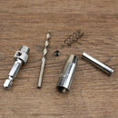 4pcs Hinge Drill Bit Self Centering Countersink Holes Hss Hex Recess Shank
