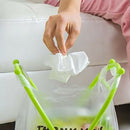 Foldable Floor Type X-Type Trash Can Plastic Garbage Bag Holder Kitchen Sto