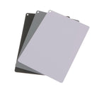 5'' x 7'' 18% Gray Card for Digital and Film Photography w/ Premium Lanyard