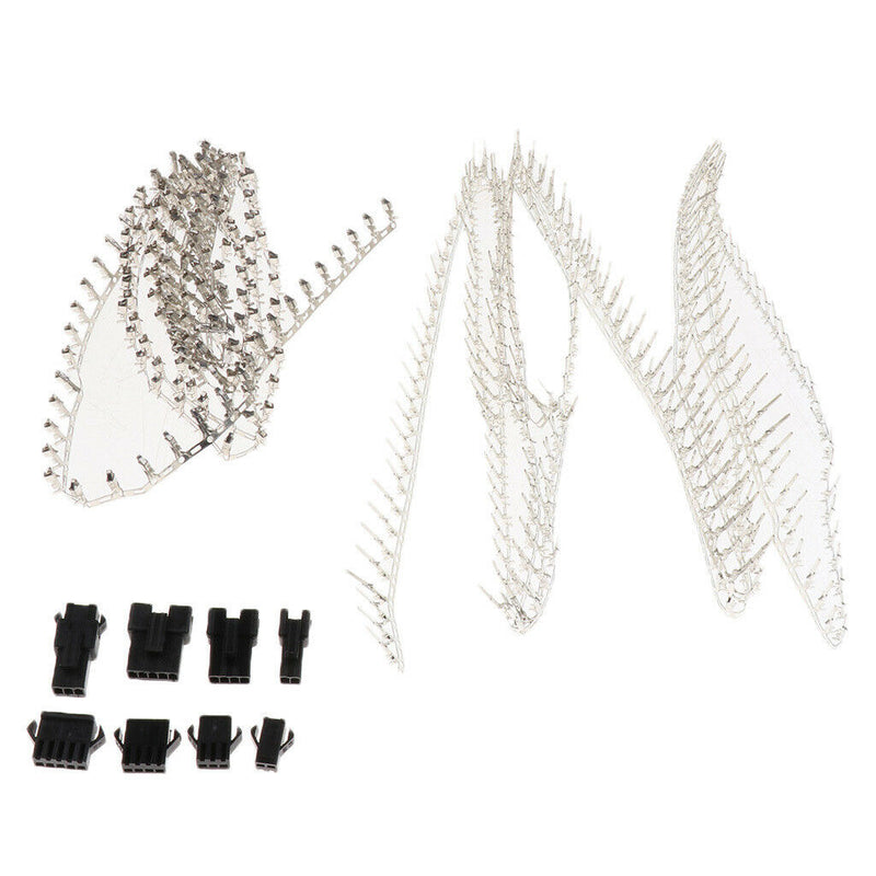 80 Sets JST 2.5mm SM 2P 3P 4P 5Pin Battery Connector Plug Male and Female