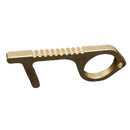 6Pcs No-Touch Hygiene Hand Brass Door Opener Handle for Elevator Keychain
