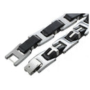 12mm Men's Stainless Steel Bracelet Cross Bracelet Bangle TOP Z3C3