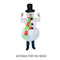 Inflatable Snowman Costume Fantasy Skirt Men and Women Party Christmas Year New