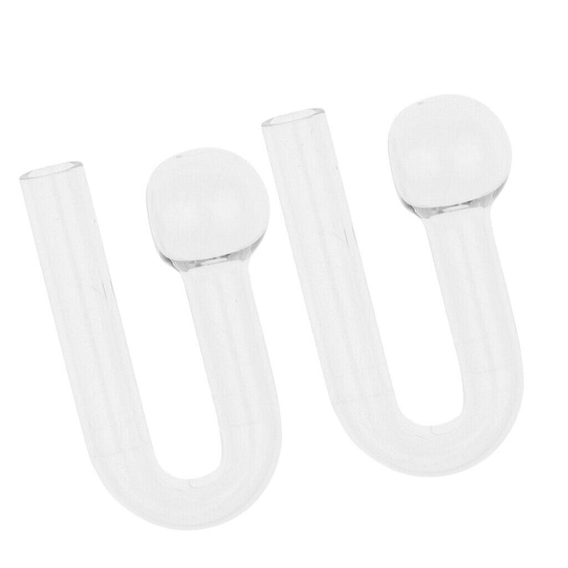 2x Aquarium CO2 Glass Drop Checker-Test Aquarium CO2 PH