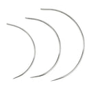 3 Pieces Curved Needles Sewing, Leather Repair Tool Craft Sewing Decoration