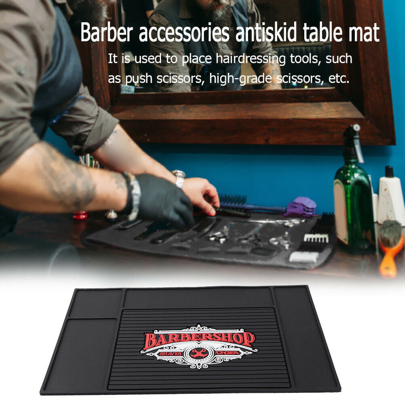 Salon Silicone Non-Slip Pad Cushion Barber Hairdresser Tools Antiskid Mat