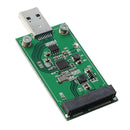 mSATA SSD To USB 3.0 Adapter Card Solid State Drive Converter Board