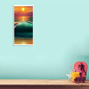 5D DIY Full Drill Diamond Painting Sunset Sea Cross Stitch Embroidery Kits