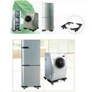 Mobile Base Stand Max. 128KG for Mini Refrigerator Washing Machine 32x32cm