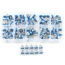 100pcs Horizontal Blue And White Adjustable Resistance Box Set Iron Usef WND
