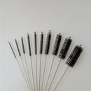 Bottle Cleaning Brush Set Nylon Wire Small Brushes For Beakers Test Tubes