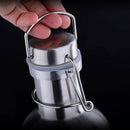 2L Stainless Steel Homebrew Beer Growler Secure Swing Top Lid Big Capacity  T7A7